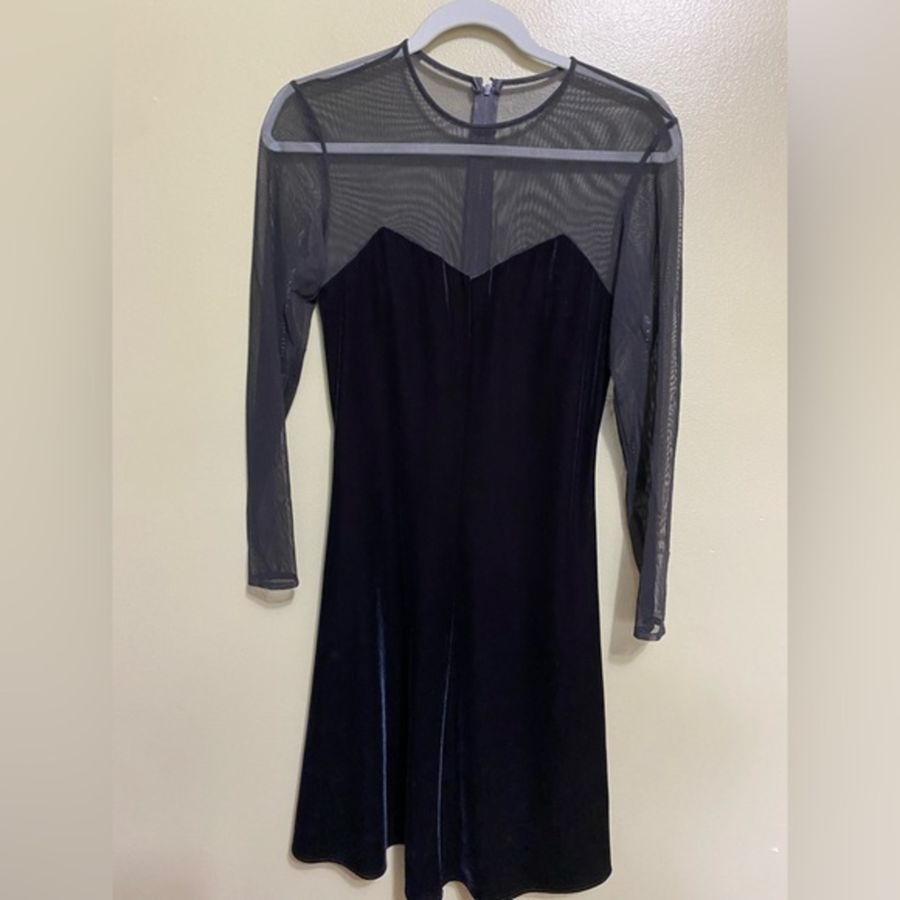 Niki by Niki Livas Black Skater‎ Dress, Size 8